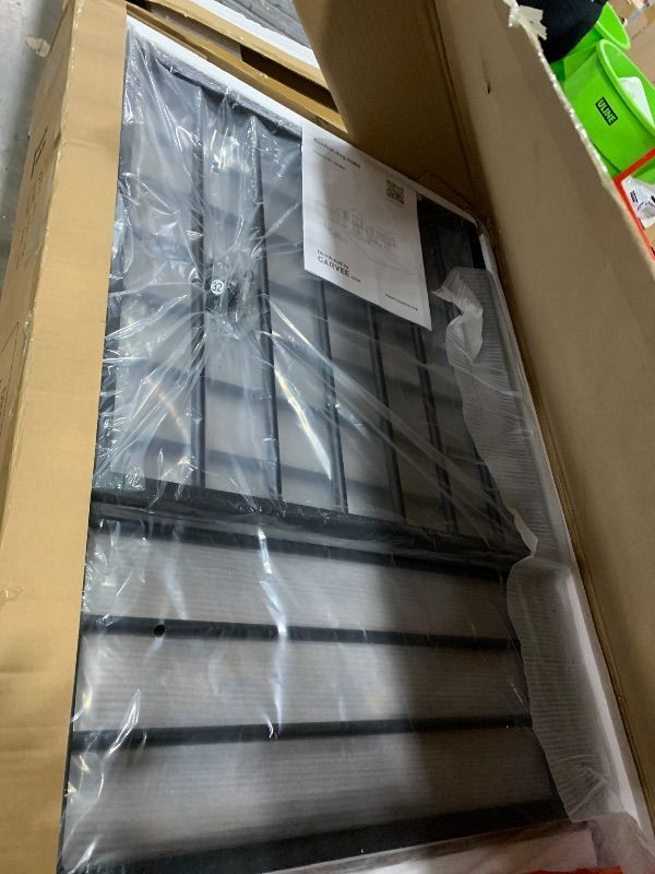 View 2 of *************INCOMPLETE ITEM, THIS IS ONLY BOX A AND IS MISSING BOX B****************
GarveeHome 82” Double Dog Crate Furniture, Large Dog Kennel Indoor for 2 Dogs, Heavy Duty Wooden Dog Crate TV Stand with 4 Drawers and Shelves, Brown