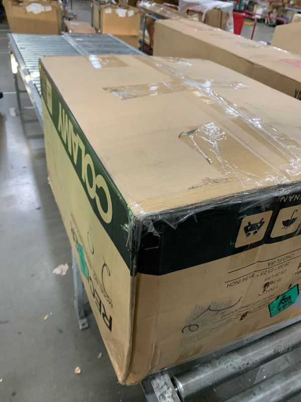 Photo 1 of ***PARTS ONLY**Swivel Rocking Recliner Glider Chair, Leather Reclining Rocker Chair with Footrest, Wide Seat Cushion and Metal Base for Living Room, Nursery, Office, Bedroom-Chocolate