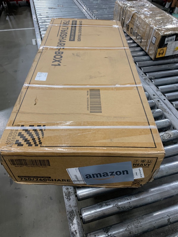 Photo 1 of **BOX 1 OF 2** Fitvids Multifunctional Home Gym Equipment with 160 lbs Weight Stack, Full Body Workout Weight Machine, Strength Training Exercise Equipment with Pulley System & Leg Press, All-in-One Workout Station