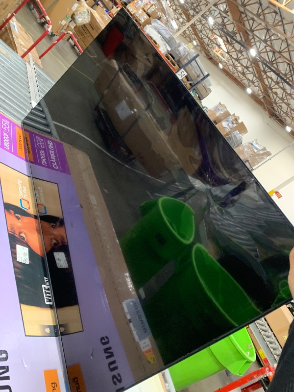 Photo 1 of **DAMAGED** Samsung 55-Inch Class Crystal UHD U8000F 4K Smart TV (2025 Model) Endless Free Content, Crystal Processor 4K, MetalStream Design, Knox Security, Compatible with Alexa