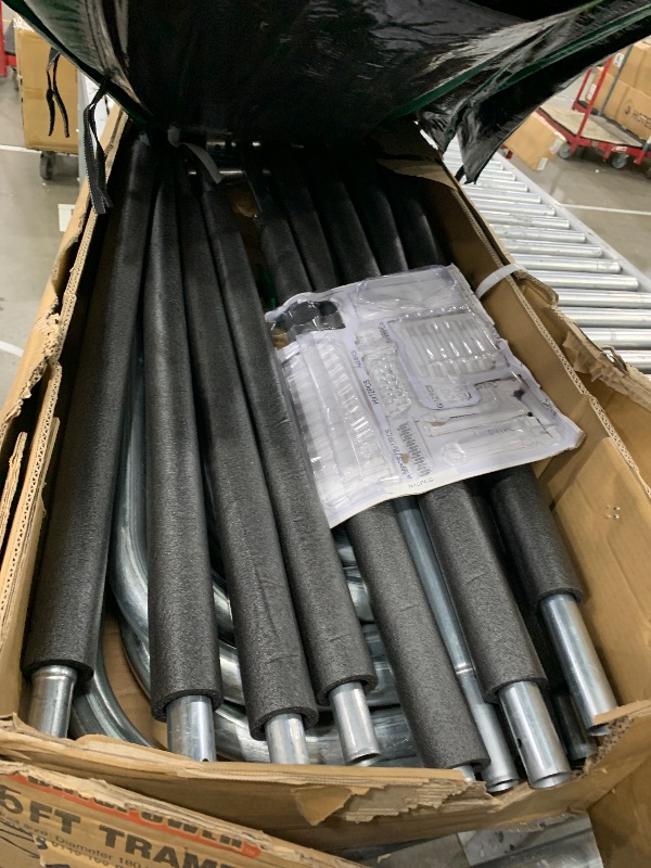 Photo 1 of **INCOMPLETE*** 15ft Trampoline with Steelflex Pro
