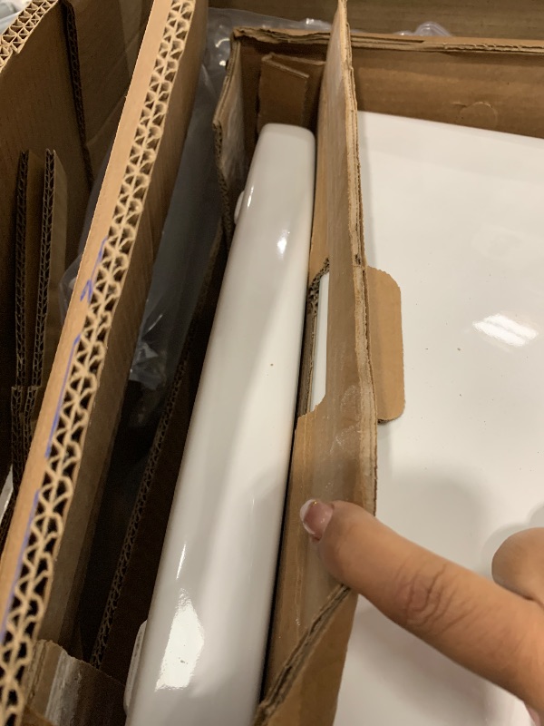 Photo 1 of *** PARTIAL SET - TANK ONLY *** TOTO Drake Two-Piece Elongated 1.6 GPF TORNADO FLUSH Toilet with CEFIONTECT, Cotton White - CST776CSG#01