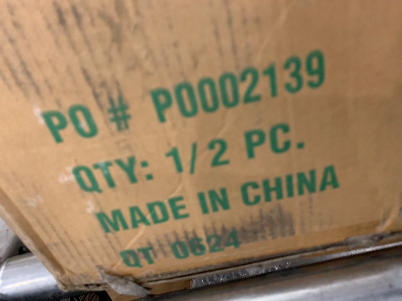 Photo 1 of **MISSING BOX 2** National Tree Company Pre-Lit 'Feel Real' Artificial Giant Full Downswept Christmas Tree, Green, Douglas Fir, White Lights, Includes Stand, 12 feet