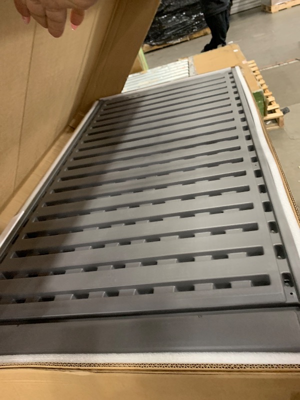 Photo 1 of **INCOMPLETE**Patiowell 8 x 12 FT Plastic Outdoor Storage Shed with Floor, Resin Shed with Window and Lockable Door for Garden, Backyard, Tool Storage Use, Easy to Install in Beige (Kick-it Shed)
