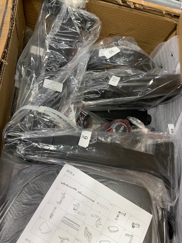 Photo 1 of **MISSING BOX 1** Fitvids Multifunctional Home Gym Equipment with 122.5 lbs Weight Stack