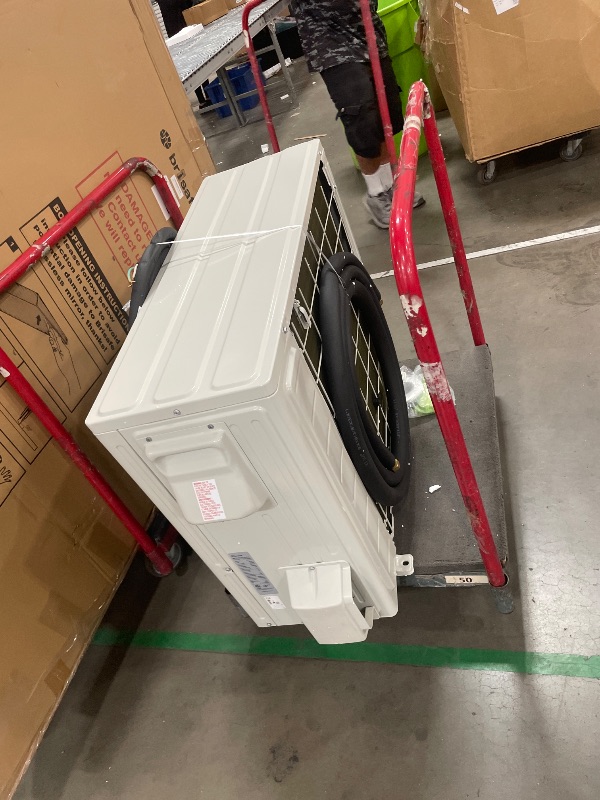 Photo 1 of **INCOMPLETE** YITAHOME 24000 BTU Mini Split Air Conditioner Heat Pump System, 21 SEER2 208-230V Ductless Inverter System with Wi-Fi & Alexa Compatibility, Cover Up to 1500 Sq. Ft, Complete Installation Kit Included