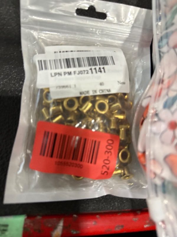 Photo 1 of 150 Pieces 1/4 Inch Shelf Pin Sleeves, Shelf Pin Caps, Brass Cabinet Shelf Pins Reinforcement Grommets for Kitchen Furniture Support Pegs