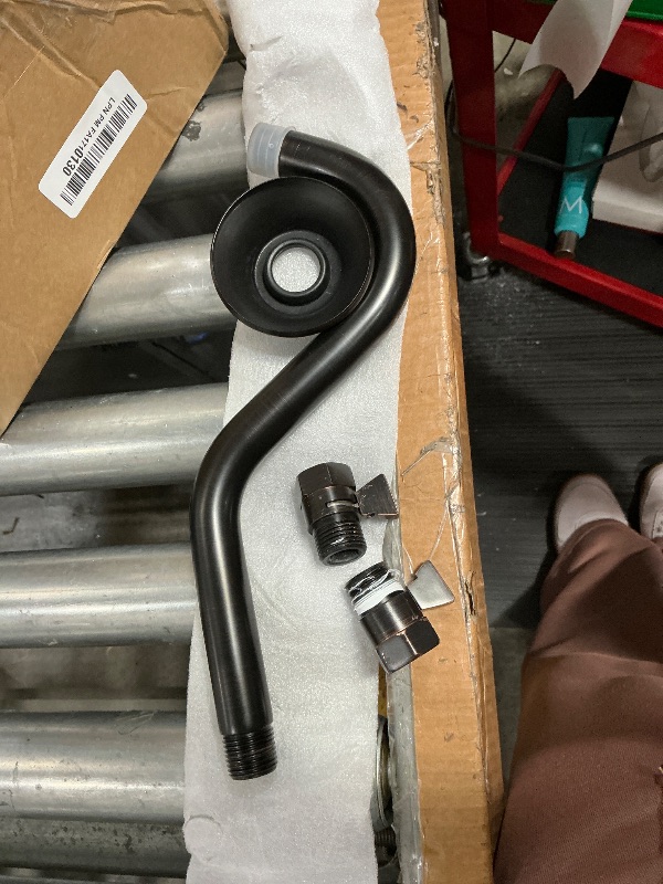 Photo 1 of ***(MISSING PARTS)***HAOXIN Double Shower Head with Shower Head Shut-Off Valve and Shower Arm,2 Shower Head High Pressure 5 Function Showerheads Sprayers,Oil Rubbed Bronze,STTZB01