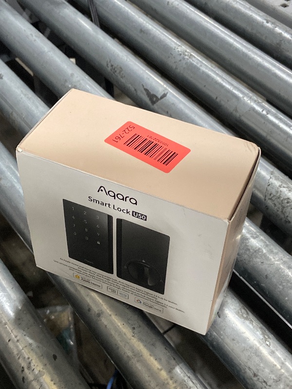 Photo 1 of (Factory Sealed)....Aqara Smart Lock U50, Keyless Entry Door Lock with Apple Home Key, Bluetooth Deadbolt Lock, App Remote Control, Supports Apple HomeKit, Matter, Google Home, Alexa, IFTTT, Black