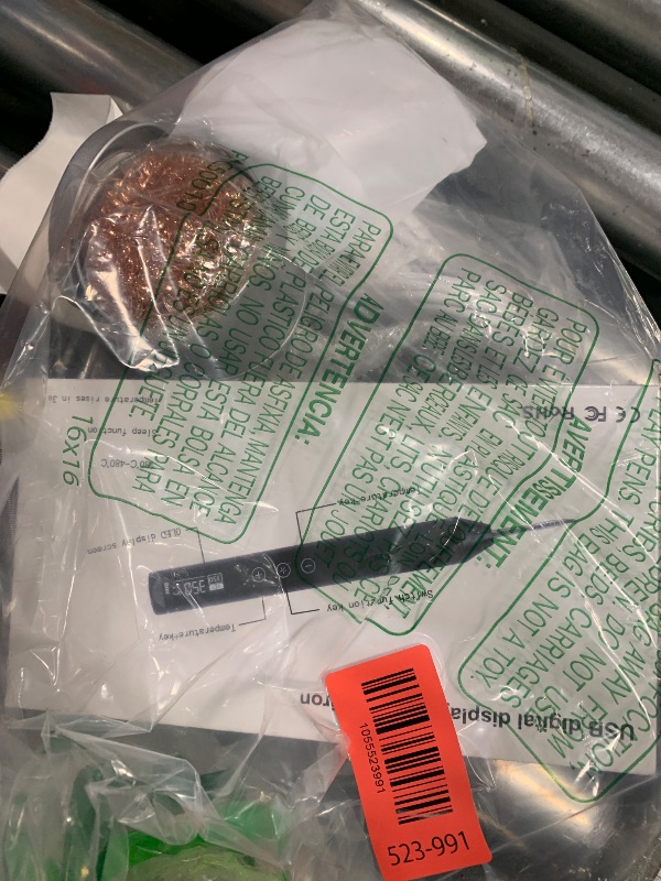 Photo 1 of Larlarsa Micro Soldering Iron Kit with OLED Display, Adjustable Temp 356°F-896°F, High Power & Type-C Portable Pen Design | 3 Tips for Electronics Repair, DIY Projects (C210-I/IS/K)