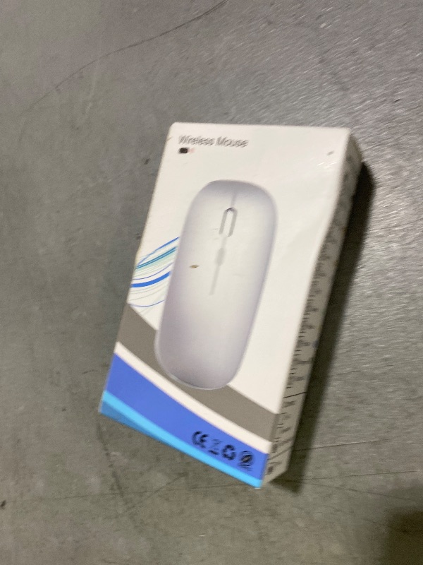 Photo 1 of AIKOKOK Wireless Bluetooth Mouse Rechargeable Laptop Mice with LED Use Portable(BT5.2 and USB 2.4G) Dual Mode Connection Silent Slim Computer Mouse for Laptop/iPad Tablet/Apple MacBook/PC (Black)