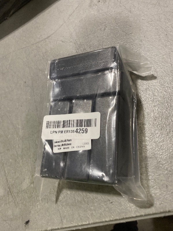 Photo 1 of LeMotech 5 Pieces Plastic Project Boxes Junction Case for Electronic Project, Black 3.1 x 2.0 x 1.0 inch (80 x 50x 26 mm)