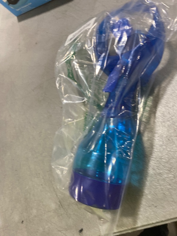 Photo 1 of O2COOL Deluxe Handheld Battery Powered Water Misting Fan (Dark Blue)