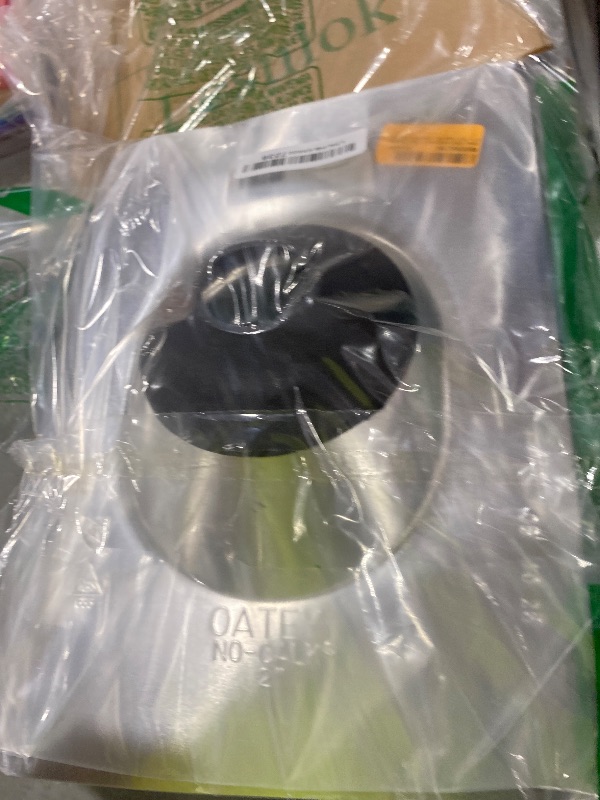Photo 1 of Oatey 12933 Aluminum 2" Pipe Diameter 9" x 12.5" Base No-Calk Roof Flashing