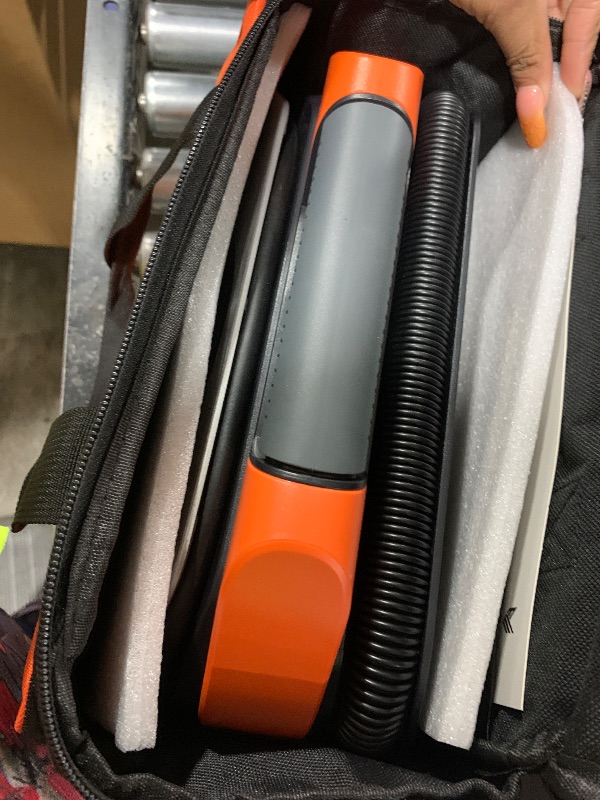 Photo 1 of ETENWOLF VORTEX S6 Tire Inflator Portable Air Compressor for Heavy-duty Vehicle, Cordless Air Pump for Car & Inflatables with 19200 mAh Battery, 100% Duty Cycle & Dual Cylinder Bike Pump, Vivid Orange