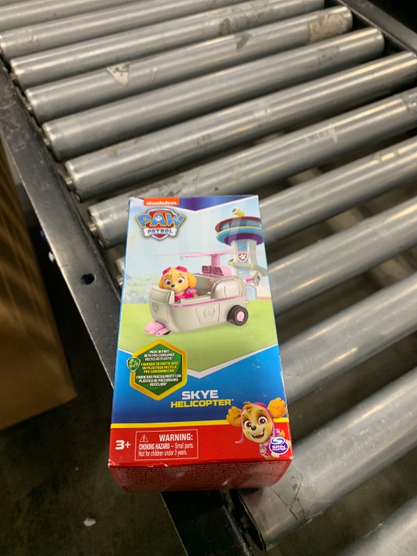 Photo 1 of Paw Patrol, Skye’s Helicopter, Toy Vehicle with Collectible Action Figure, Sustainably Minded Kids Toys for Boys & Girls Ages 3 and Up