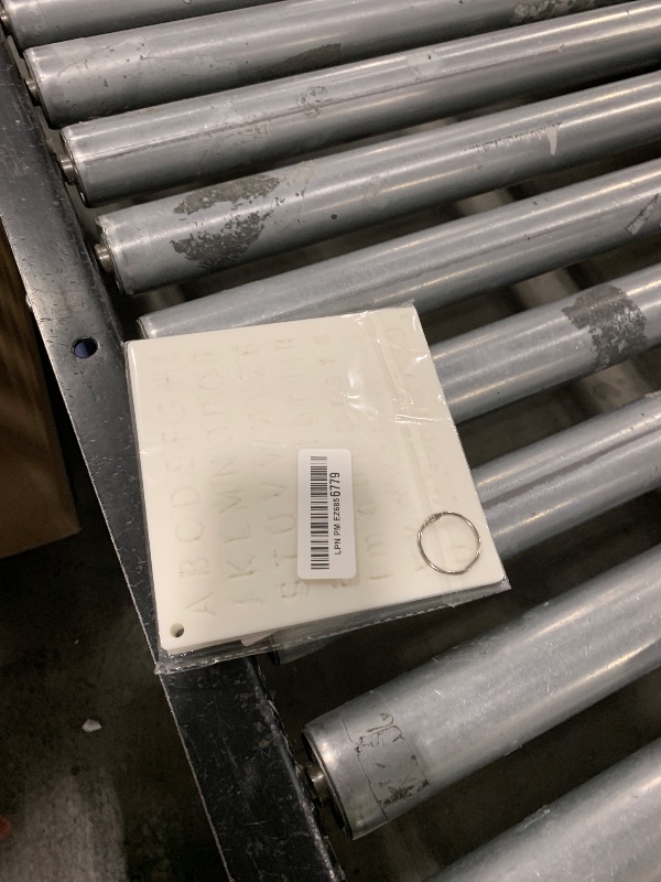 Photo 1 of 1/2 Inch Letter Stencils for Painting, 30 Pcs Reusable Small Alphabet Letters and Numbers Stencil for Bullet Journaling Crafts Projects