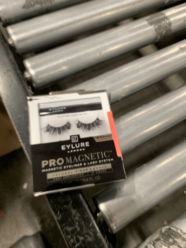 Photo 1 of Eylure PROMAGNETIC Eyeliner & Lash Kit, No 117 Natural Fiber Eyelashes, Black