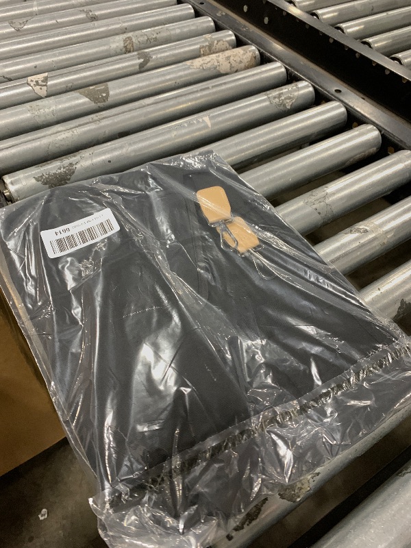 Photo 1 of ABOUME Canvas Tote Bag with Multi-Pocket for Women Large Capacity Crossbody Shoulder Handbag Everything Tote Bag with Compartments (Black, Large)