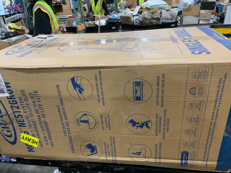 Photo 1 of Graco Modes Nest2Grow Travel System, 4-in-1 Carseat Stroller Combo with Expandable Double Stroller Option, Adjustable Slide2Me Seat, Includes SnugRide 35 Lite Elite Infant Car Seat, Ren