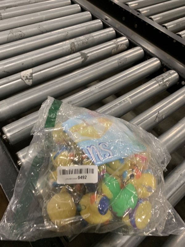 Photo 1 of 24 Pcs Summer Rubber Ducks with a Bag, Ducks for Jeeps, Assorted Beach Toys for Duckies Games, Summer Gifts Prizes for Kids, Summer Party Favors, Swimming Pool Water Bath Toys