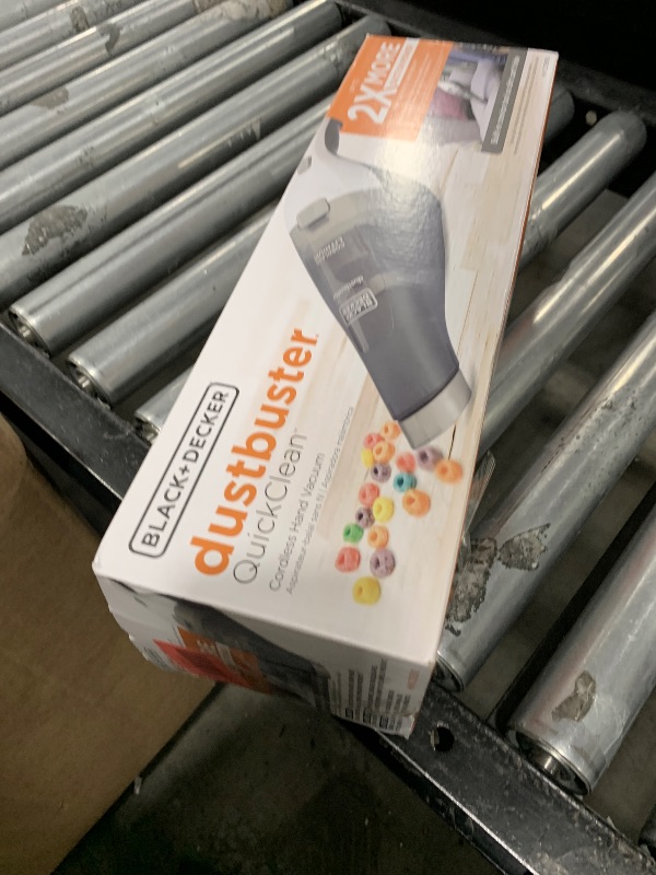 Photo 1 of BLACK+DECKER dustbuster QuickClean Cordless Handheld Vacuum, Car Vacuum Portable (HNVC215B10)