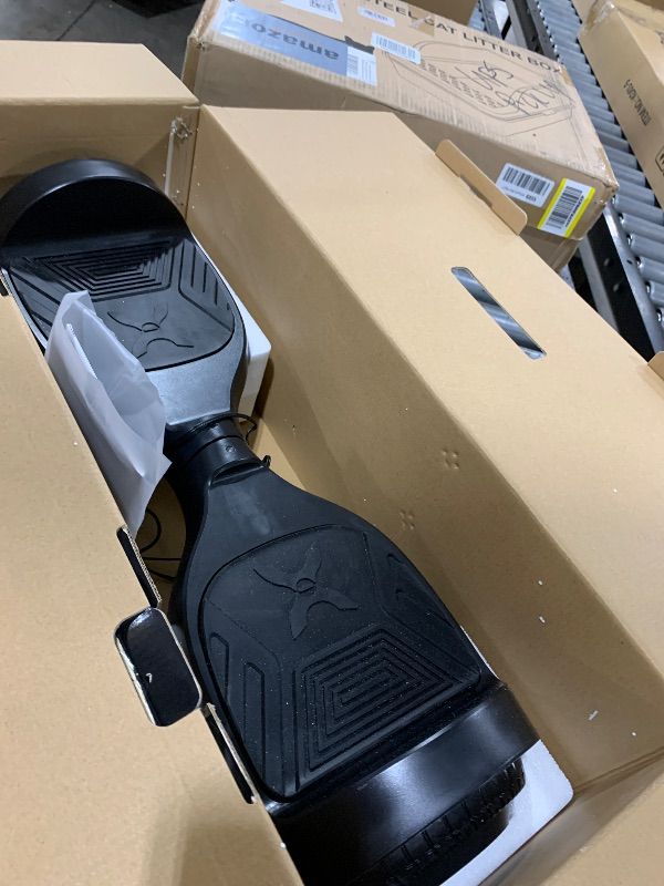 Photo 1 of PARTS ONLY --------------------------------------------------------Hover-1 Drive Electric Self Balancing Scooter with 7MPH Top Speed, 3 Mile Range, Long Lasting Lithium-Ion Battery, 6 HR Full Charge, Path Illuminating LED Lights and 6.5” Wheels