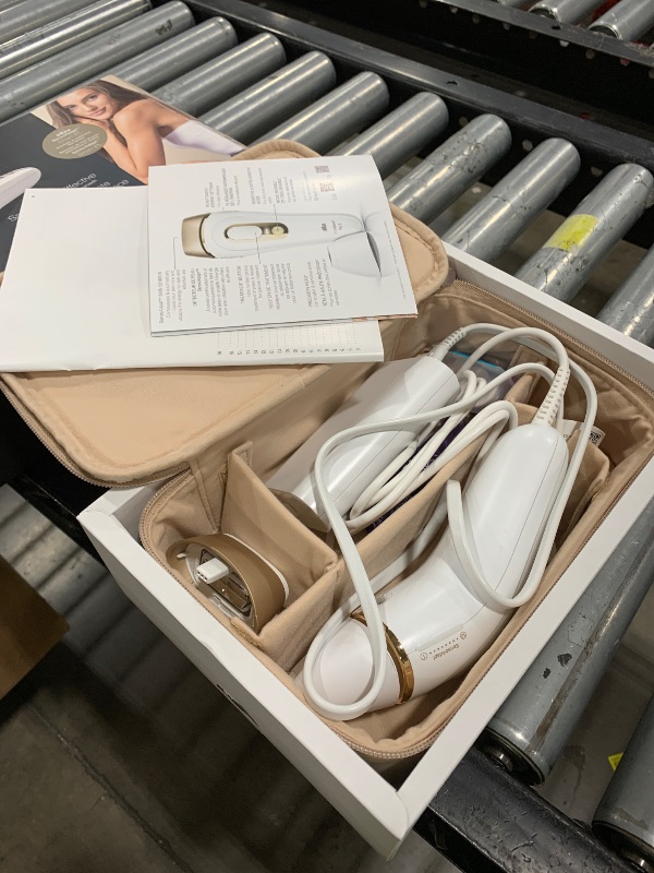 Photo 1 of Braun IPL at Home Laser Hair Removal for Women and Men, Silk Expert Pro 5 PL5137 with Venus Swirl Razor, Permanent Visible Hair Reduction in Hair Regrowth for Body & Face, Corded, PL5137