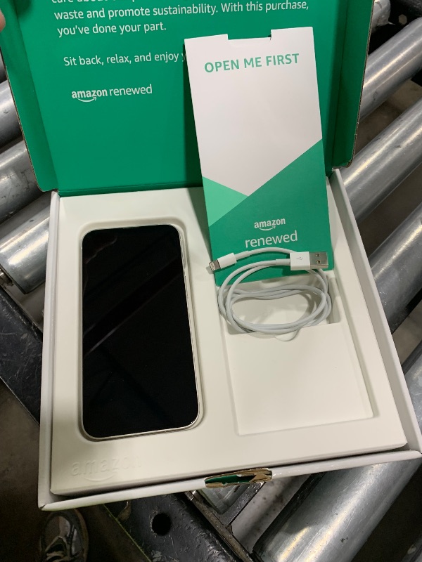 Photo 1 of Apple iPhone 13, 128GB, Starlight - Unlocked (Renewed Premium)