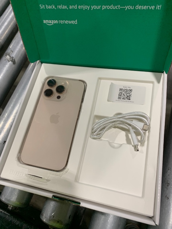 Photo 1 of Apple iPhone 16 Pro, US Version, 128GB, Desert Titanium - Unlocked (Renewed Premium)