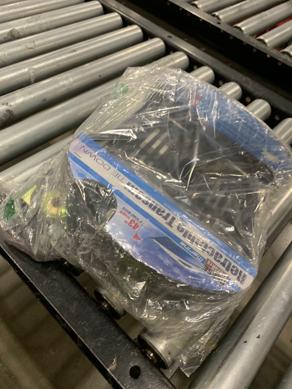 Photo 1 of Reese Powersports 2060300 Retractable Transom Tie Down, 2 Inch x 43 Inch, 833 lbs. working load limit and 2,500 lbs. break strength, 2 pack.