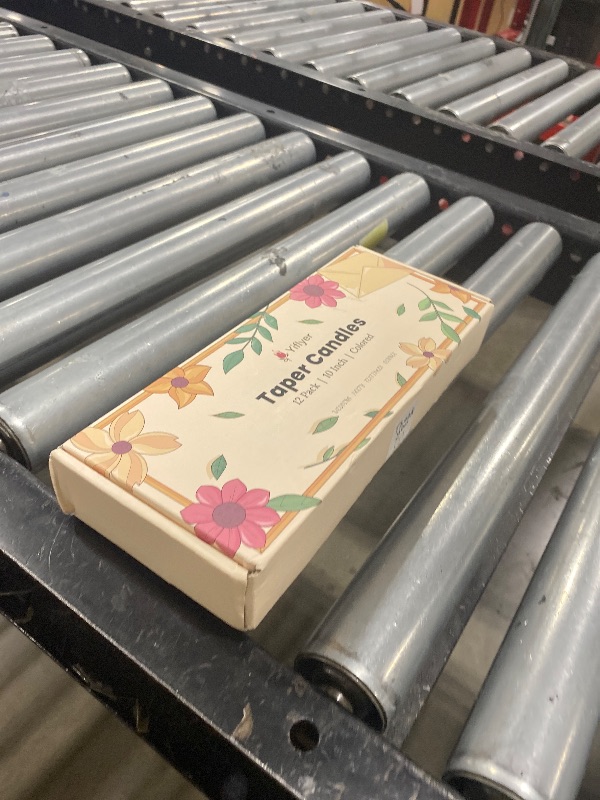 Photo 1 of 10 Inch Colored Taper Candles for Religious and Spiritual Settings, 12 Pack Unscented Candlesticks for Holiday, Seasonal Celebration and Home Decoration