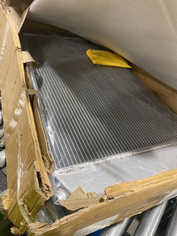 Photo 1 of ALLOYWORKS 4 Row Core Aluminum Radiator Fan Shroud Relay for 1973-1991 Chevy C K Series C10 C20 K10 Truck Pickup GMC C25 C35 C2500 C3500 Radiators(19" Core, Multiple V8 Models, 2 X 12" Fan)