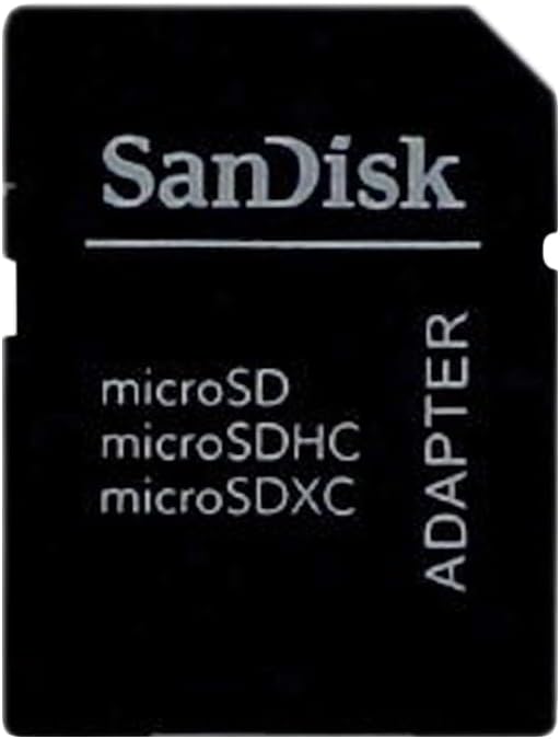 Photo 1 of SanDisk MicroSD to SD Memory Card Adapter , Black
