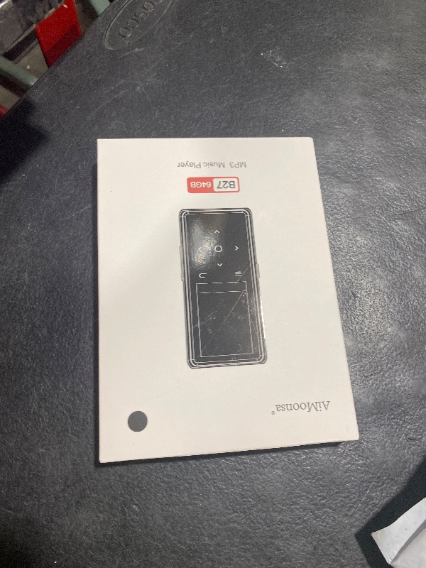 Photo 1 of 64GB MP3 Player with Bluetooth 5.2, AiMoonsa Music Player with Built-in HD Speaker, FM Radio, Voice Recorder, HiFi Sound, E-Book, Earphones Included