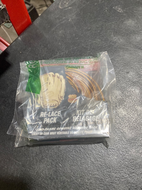 Photo 1 of Rawlings | Glove Re-Lace Pack | Baseball/Softball | Standard 3/16" X 72" Laces with Tool | Tan