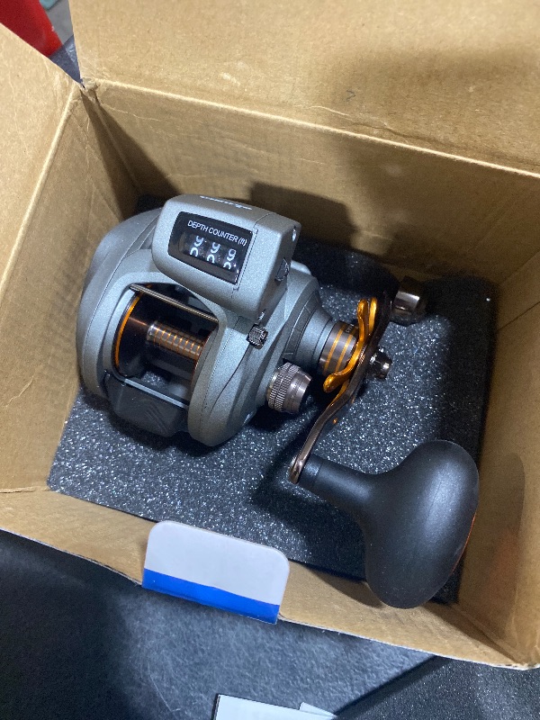 Photo 1 of Okuma Coldwater 350 Low Profile Linecounter Reel CW354D, Right Hand