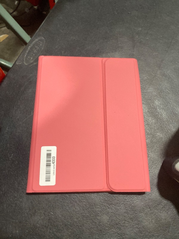 Photo 1 of Harvopu Compatible for iPad 11th 10th Generation Case with Keyboard, Folio Cover with Pencil Holder, Multi-Touch Trackpad, 7 Color Backlit, Detachable Keyboard for iPad (A16) 11th/10th Gen (Pink)