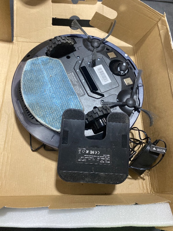 Photo 1 of XIEBro Life Robot Vacuum and Mop Combo, Robotic Vacuum Cleaner 2 in 1 with WiFi/App/Voice, Schedule, Water Tank and Dustbin, Self-Charging, Slim, Ideal for Hard Floor, Pet Hair, Carpet