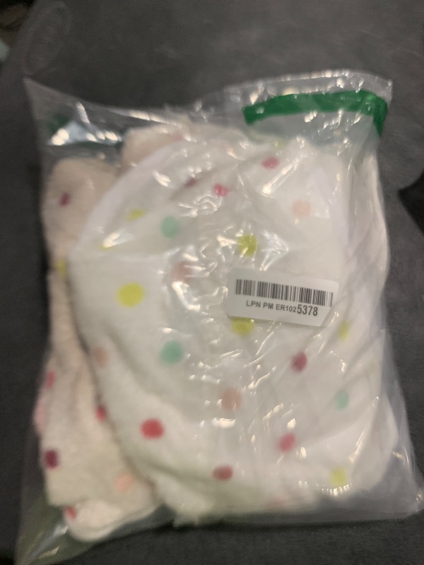 Photo 1 of 1 Pack 3 Blankets Super Soft Cute Dot Pattern Pet Blanket Flannel Throw for Dog Puppy Cat Beige/Brown/Pink Small