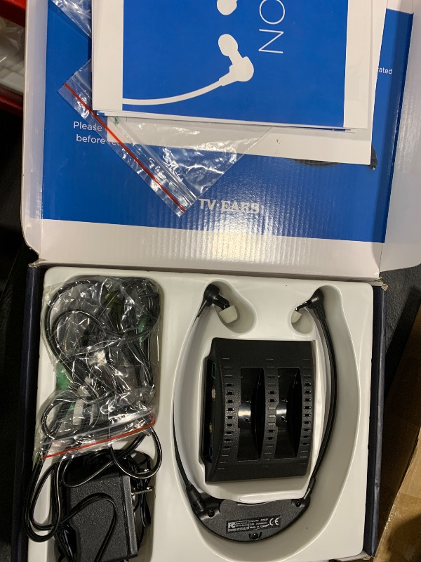 Photo 1 of TV Ears Digital Wireless Headset System for Seniors – Personal Volume Control, TV Hearing Device, No Audio Delay, Plug-N-Play, Works with Most TV Brands, Ideal for Hearing Impaired – Model 11741