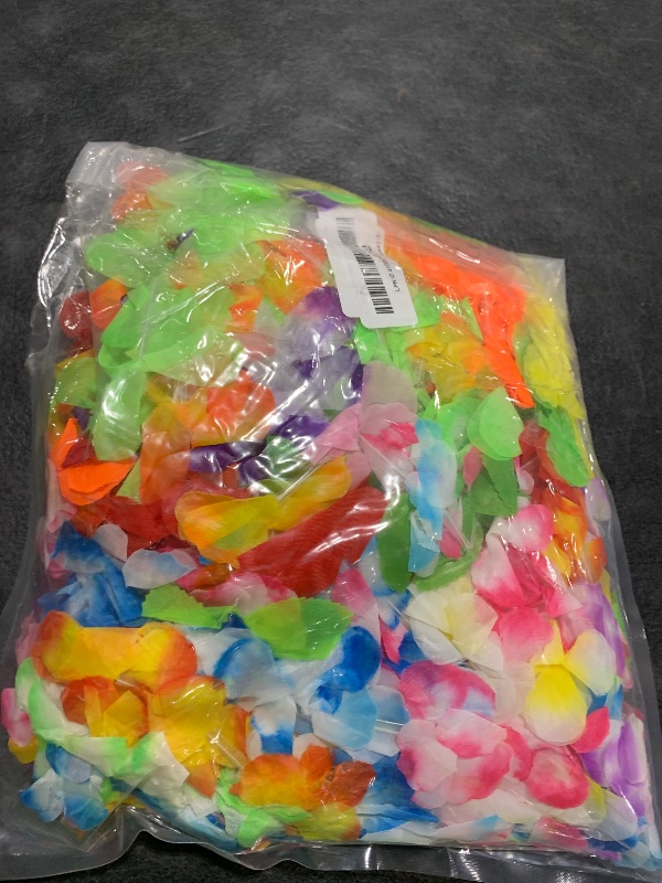 Photo 1 of Freyalife Hawaiian Leis Decorations(24pcs),Leis for Luau Party Decor,Tropical Hawaiian Bulk Hula Dance Party Decor,Colorful Flower Necklace Summer Beach Pool Birthday Theme Party Favors Supplies