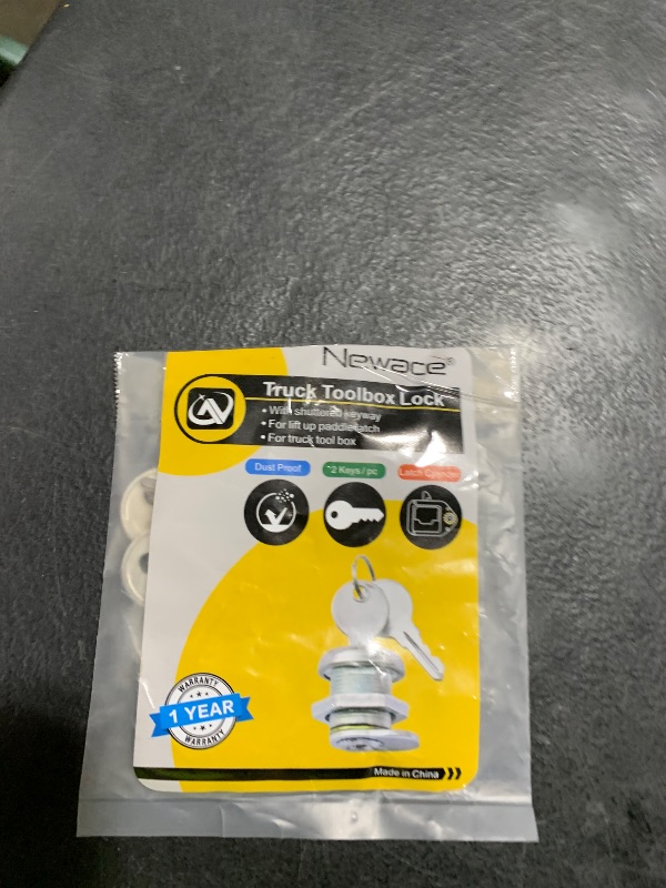 Photo 1 of KeyPower (6) CH501 Toolbox Keys for Truck Tool Box Lock Latch, Pack of 6 Keys