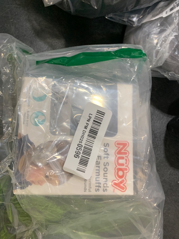 Photo 1 of Nuby Soft Sounds - Adjustable Baby Earmuffs for Protection Against Loud Noises, Ideal for Air Shows, Fireworks, In-Flight Travel, and More! White Only.
