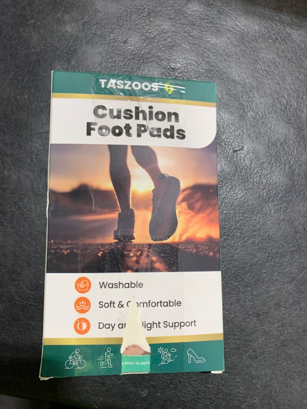 Photo 1 of TASZOOS Toe Separator for Women, Gel Toe Spacers, 4 Pcs Breathable & Soft Metatarsal Pads, Ball of Foot Cushions for Pain Relief Mortons Neuroma, Metatarsalgia, Comfort for Walking,Running