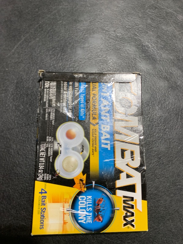 Photo 1 of Combat Max 2 in 1 Ant Bait Station, 4 Count