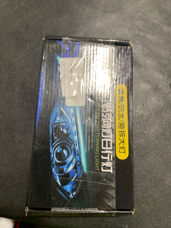 Photo 1 of Flexible LED Light Strip 2Pcs 23 Inches Dual Color LED Headlight Surface Strip Light White Daytime Running Light and Yellow/Amber Turn Signal Lights Waterproof Switchback.