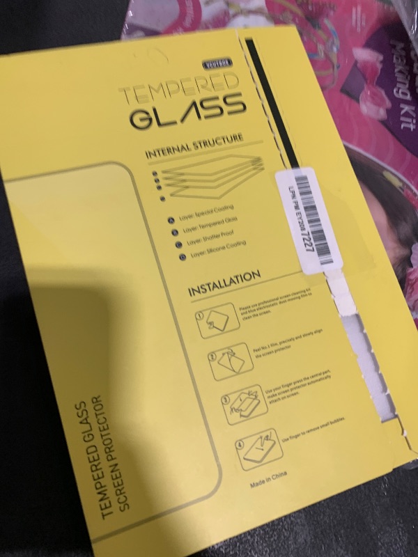 Photo 1 of BOVUGAC [1 Pack] Screen Protector for T-Mobile REVVL Tab 2 Tablet 10.1 Inch Tempered Glass Film, Screen Protector for T-Mobile REVVL Tab 2 5G 10.1" Tablet Anti-Scratch & Sensitive & 9H Hardness