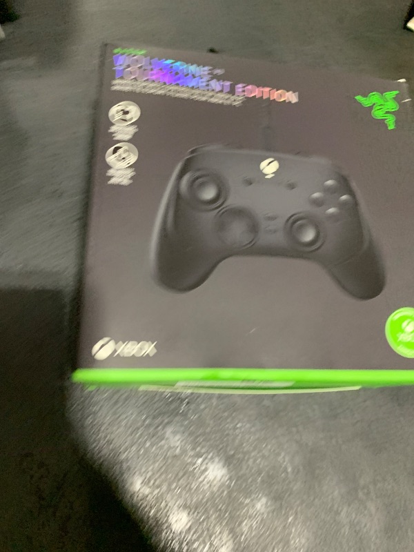 Photo 1 of Razer Wolverine V3 Tournament Edition Wired Gaming Controller: Licensed for Xbox Series X|S, Xbox One, Windows PC - 6 Remappable Buttons - Fast Triggers - USB-C Cable - Wired Tournament Mode - Black
