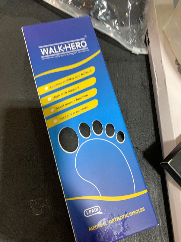 Photo 1 of Plantar Fasciitis Feet Insoles Arch Supports Orthotics Inserts Relieve Flat Feet, High Arch (Mens 5-5 1/2 | Womens 7-7 1/2)